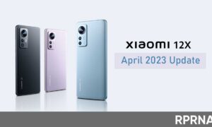 Xiaomi 12X April 2023 update Europe