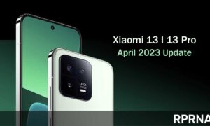 Xiaomi 13 April 2023 update