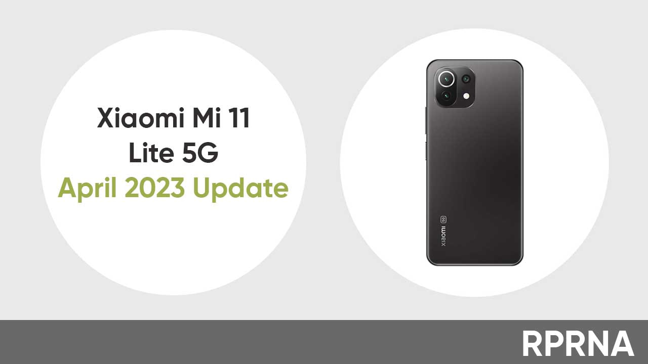 Xiaomi Mi 11 Lite April 2023 update china