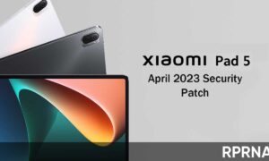 Xiaomi Pad 5 April 2023 patch europe