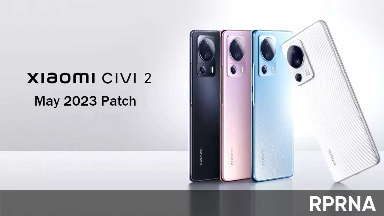 Xiaomi Civi 2 may 2023 patch