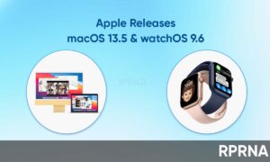 Apple macOS 13.5 watchOS 9.6 beta