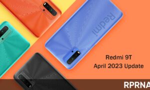 Redmi 9T April 2023 update