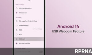 Android 14 USB webcam feature