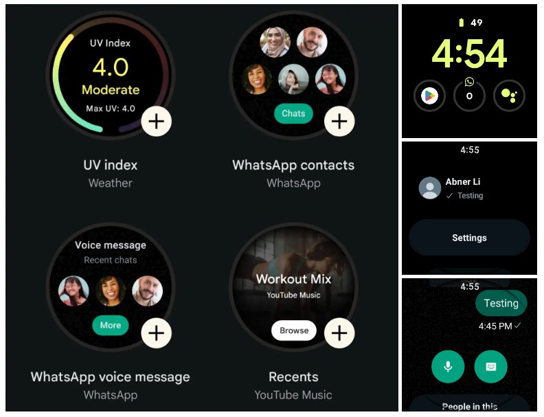 WhatsApp Beta Wear OS