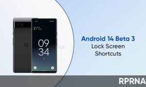 Android 14 beta 3 lock screen shortcuts