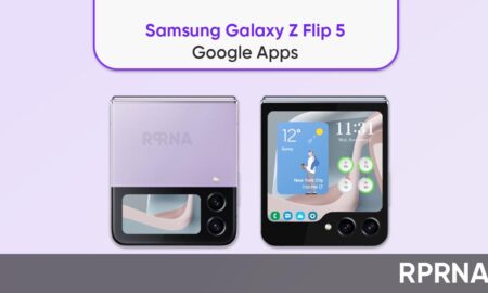 Samsung Galaxy Z Flip 5 Google apps