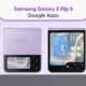 Samsung Galaxy Z Flip 5 Google apps