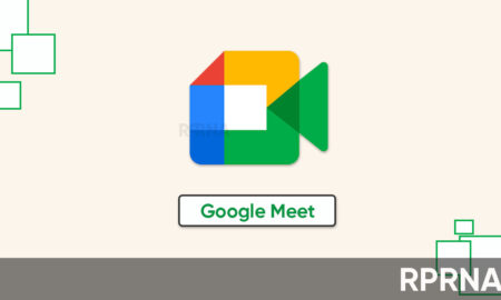 Google Meet quick action menu