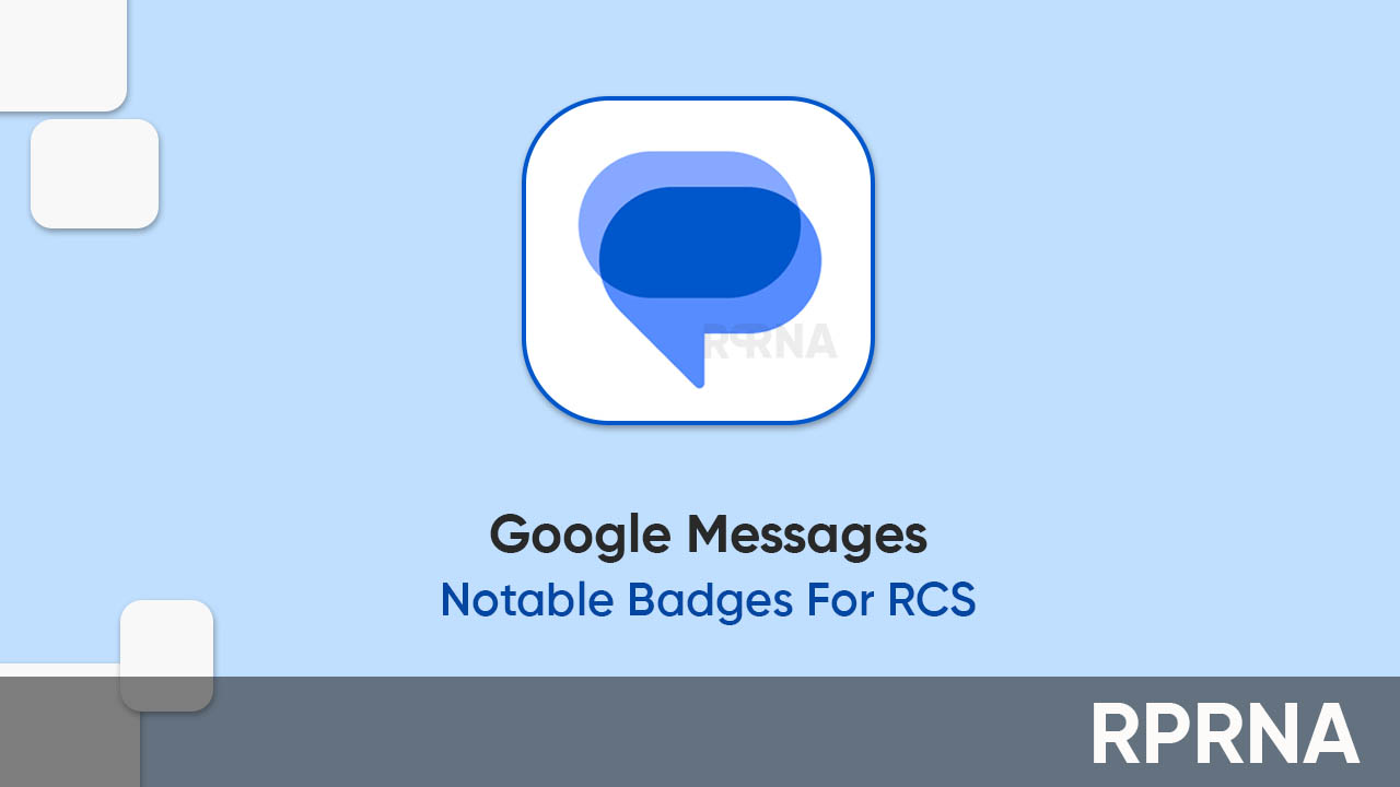 Google Messages badges RCS