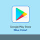 Google Play Store blue color