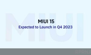 MIUI 15 launch