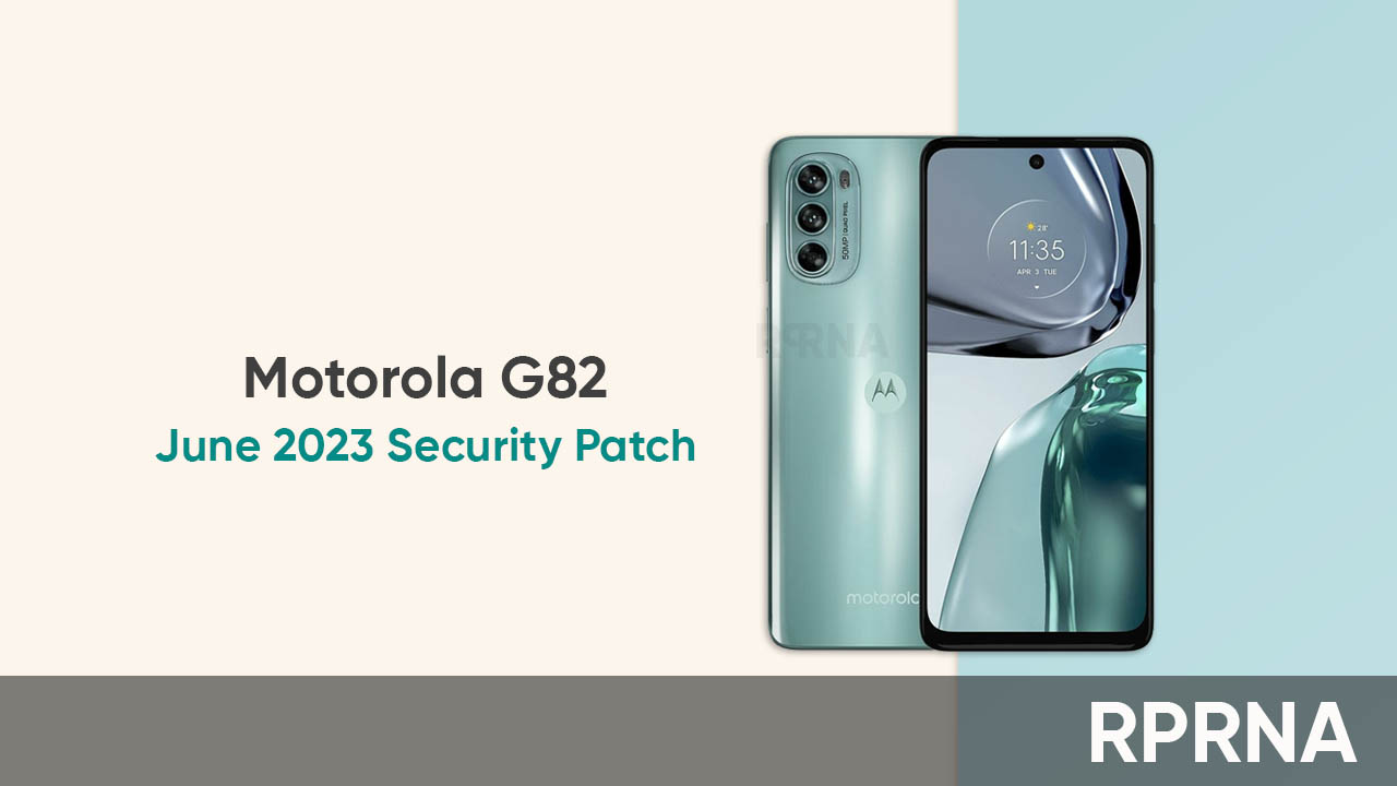 Motorola G82 June 2023 patch