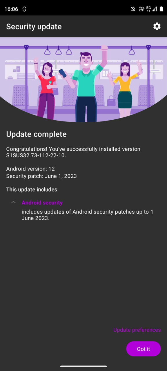 Motorola G82 June 2023 patch