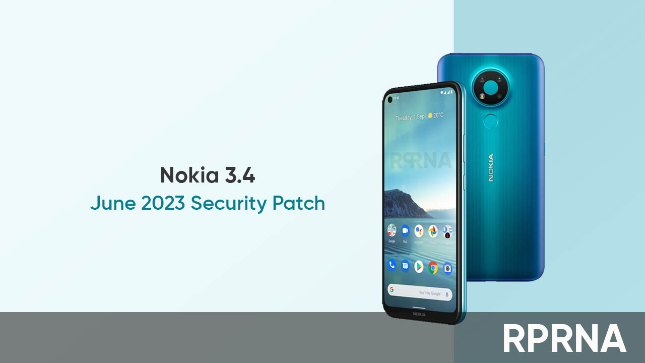 Nokia 3.4 June 2023 patch