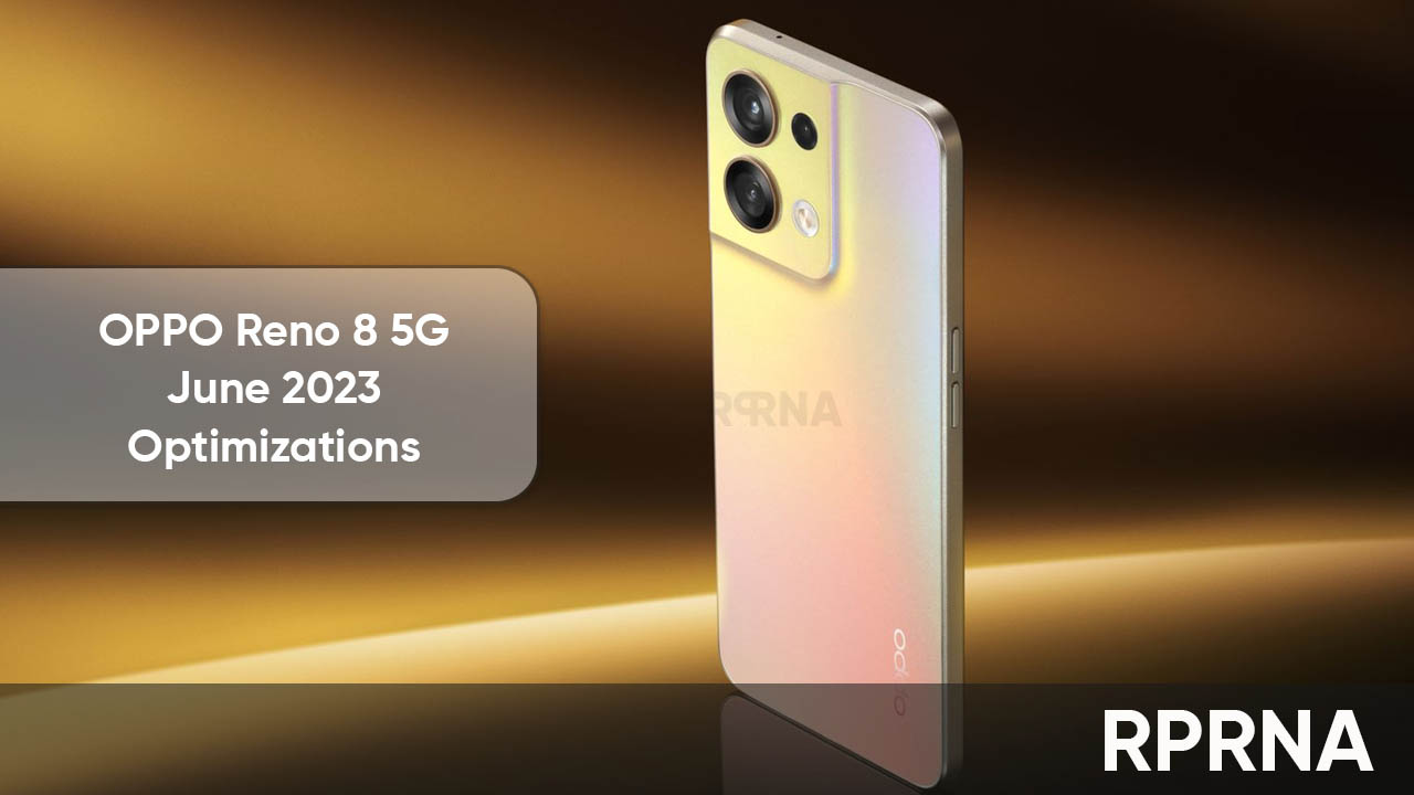 OPPO Reno 8 June 2023 optimizations