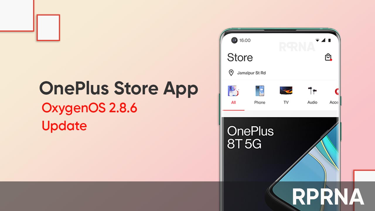 OnePlus Store OxygenOS 2.8.6 update