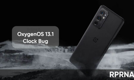 OnePlus OxygenOS 13.1 clock bug