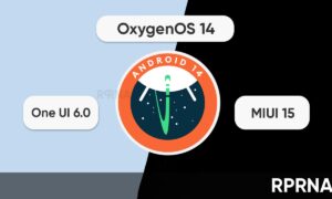 OxygenOS 14 One UI 6 MIUI 15