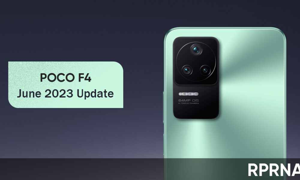 Poco F4 Indian Users Can Now Install June 2023 Miui Patch Rprna 8063