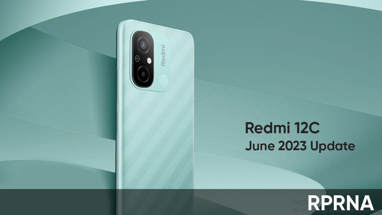 Redmi 12C June 2023 update