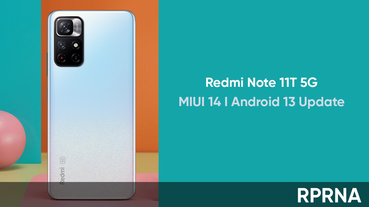 Redmi Note 11T MIUI 14 Android 13 beta