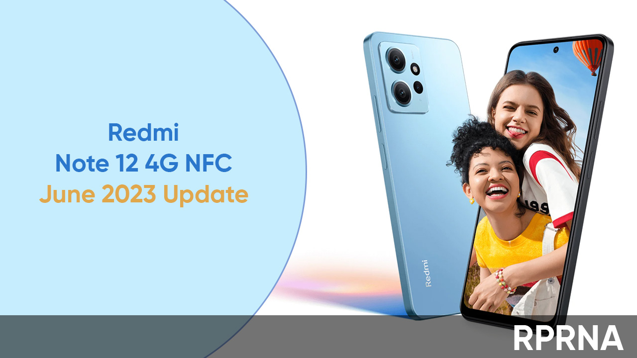 Redmi Note 12 4G NFC June 2023 update