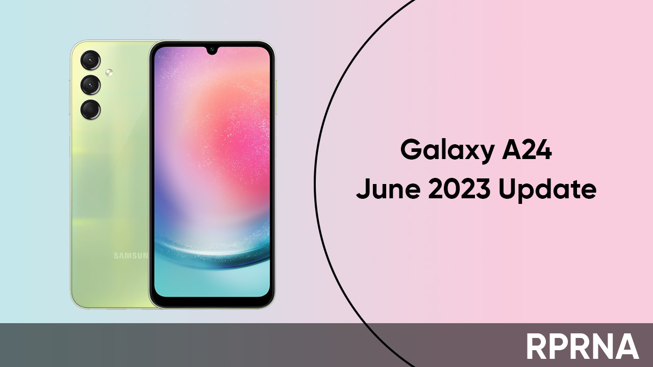 Samsung Galaxy A24 June 2023 update