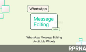 WhatsApp Message Editing feature widely