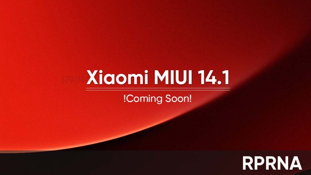 Xiaomi MIUI 14.1 devices