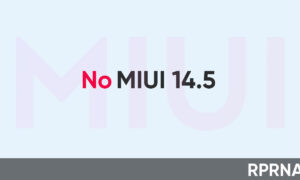 Xiaomi MIUI 14.5 development abandoned