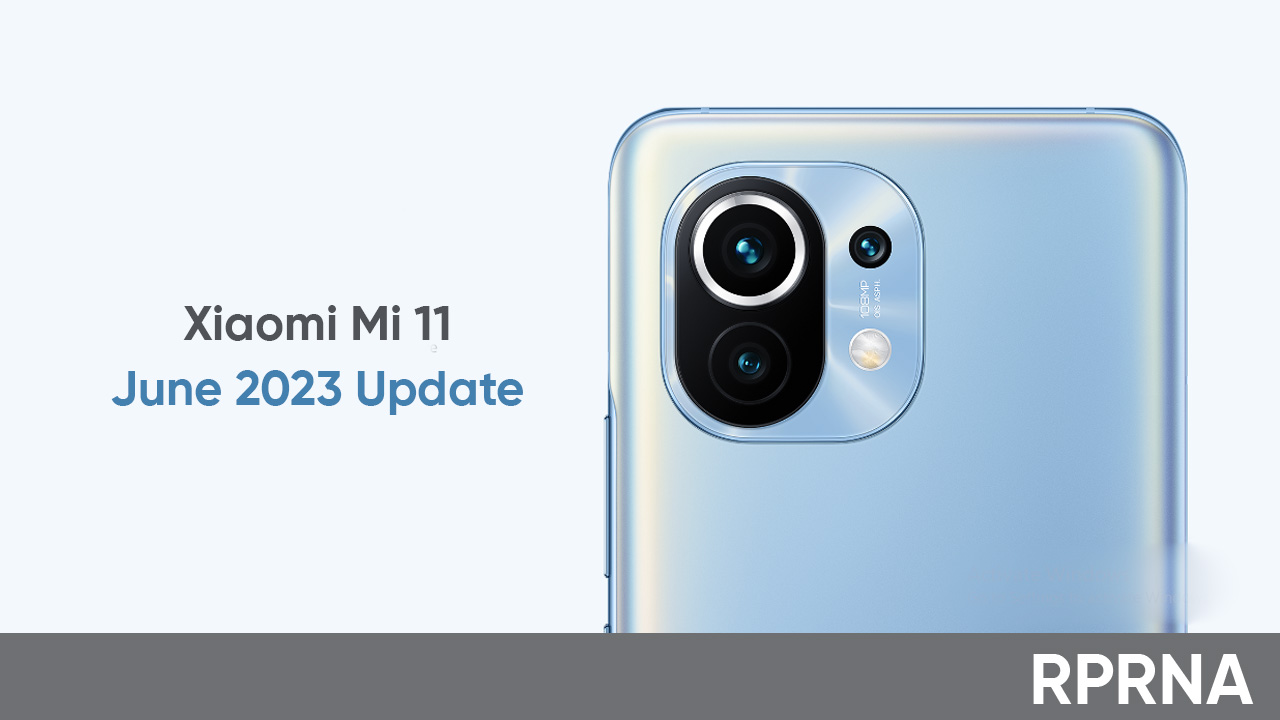 Xiaomi Mi 11 June 2023 update