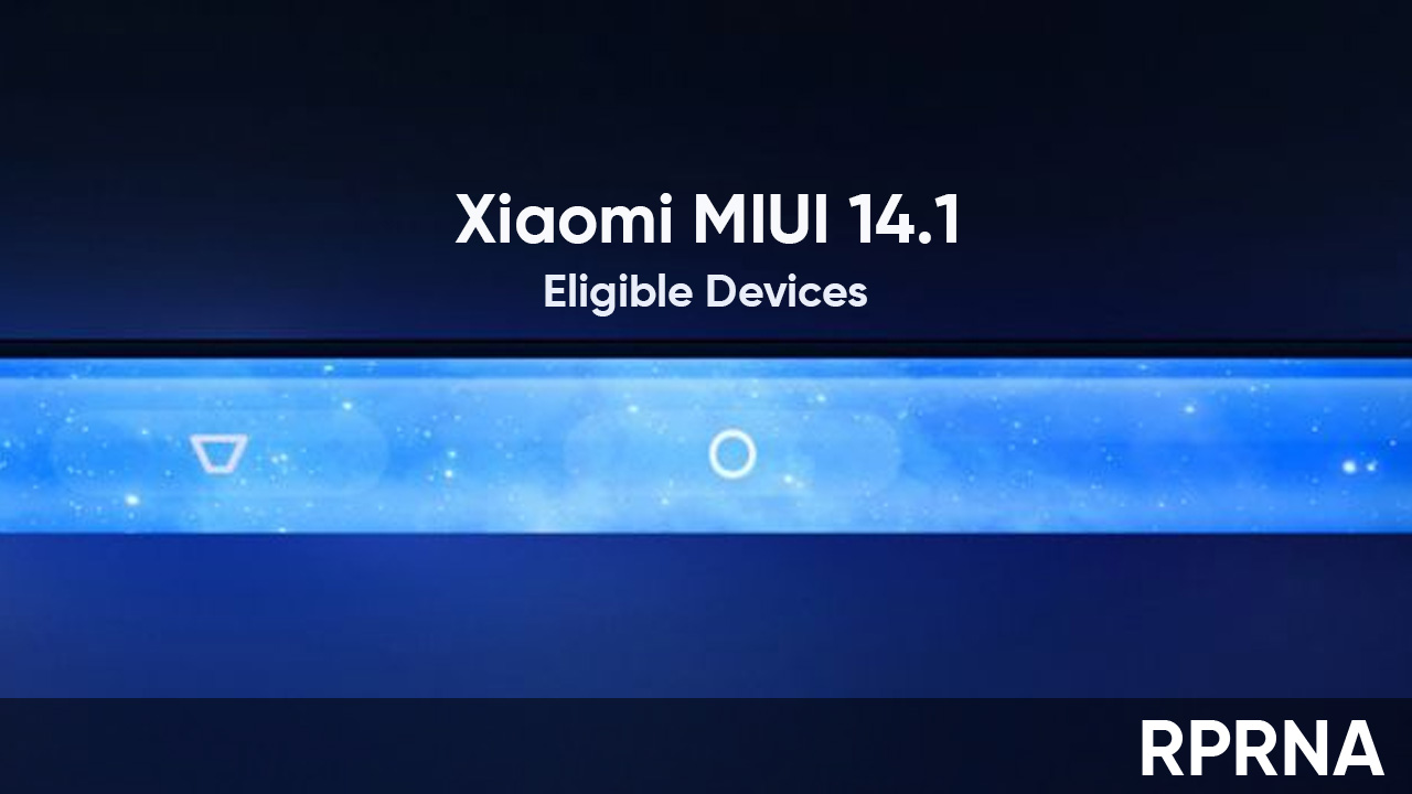 Xiaomi MIUI 14.1 Android 14 devices