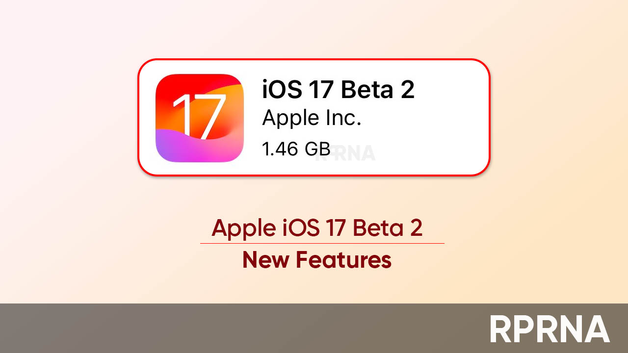 Apple iOS 17 beta 2