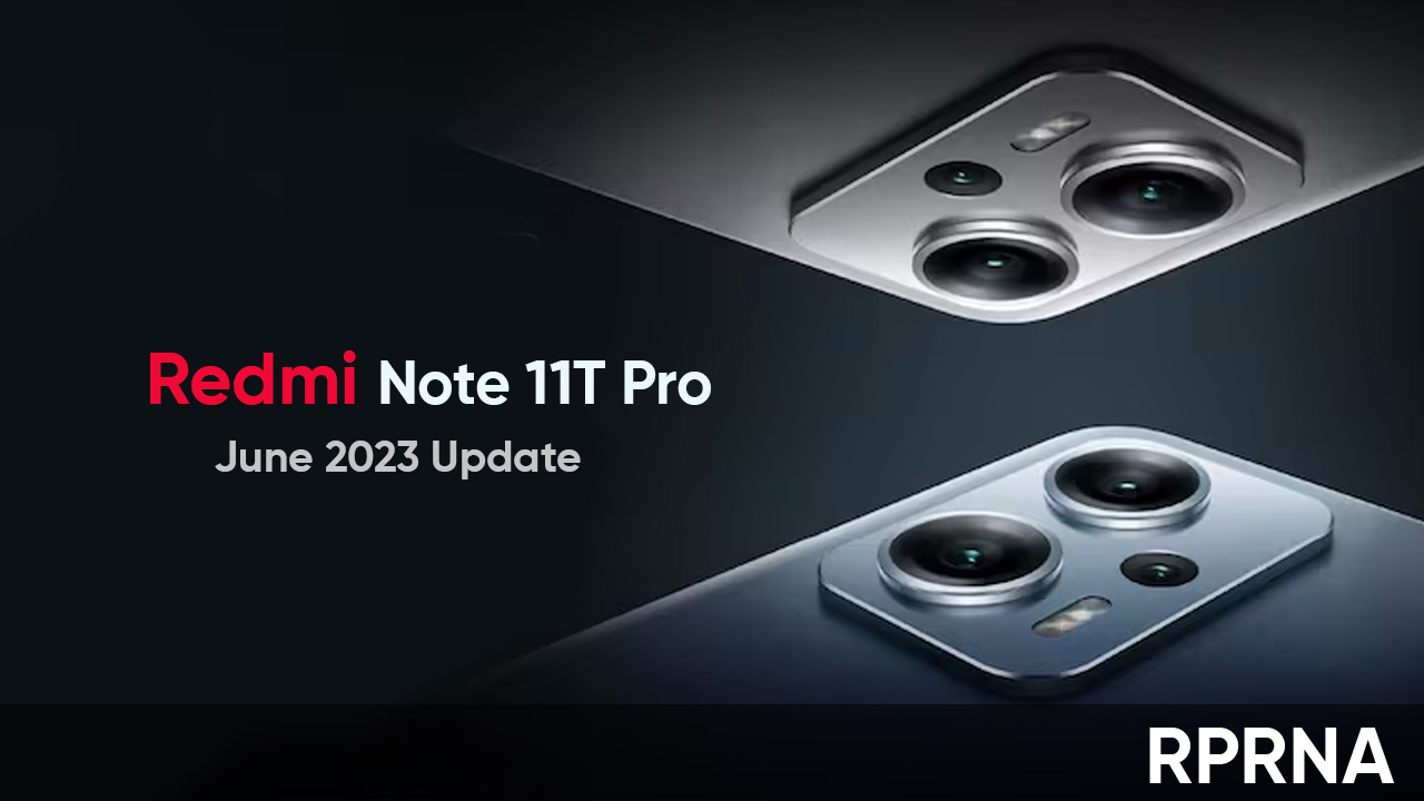 Redmi Note 11T Pro June 2023 update