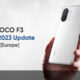 POCO F3 May 2023 update Europe
