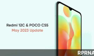 Redmi 12C POCO C55 May 2023 update