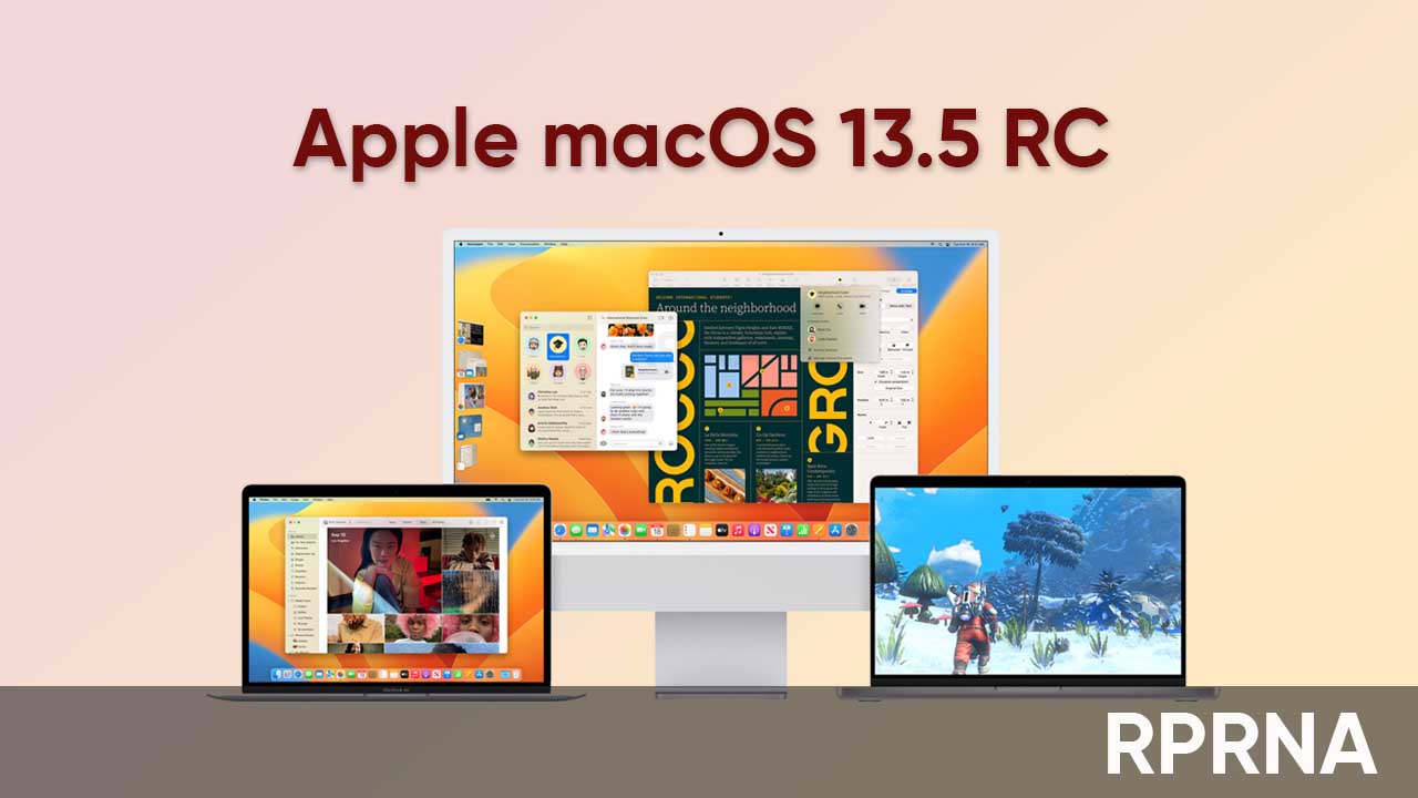 Apple macOS 13.5 release candidate