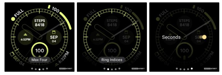 Google Pixel watch faces leaked