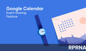 Google Calendar event sharing feature