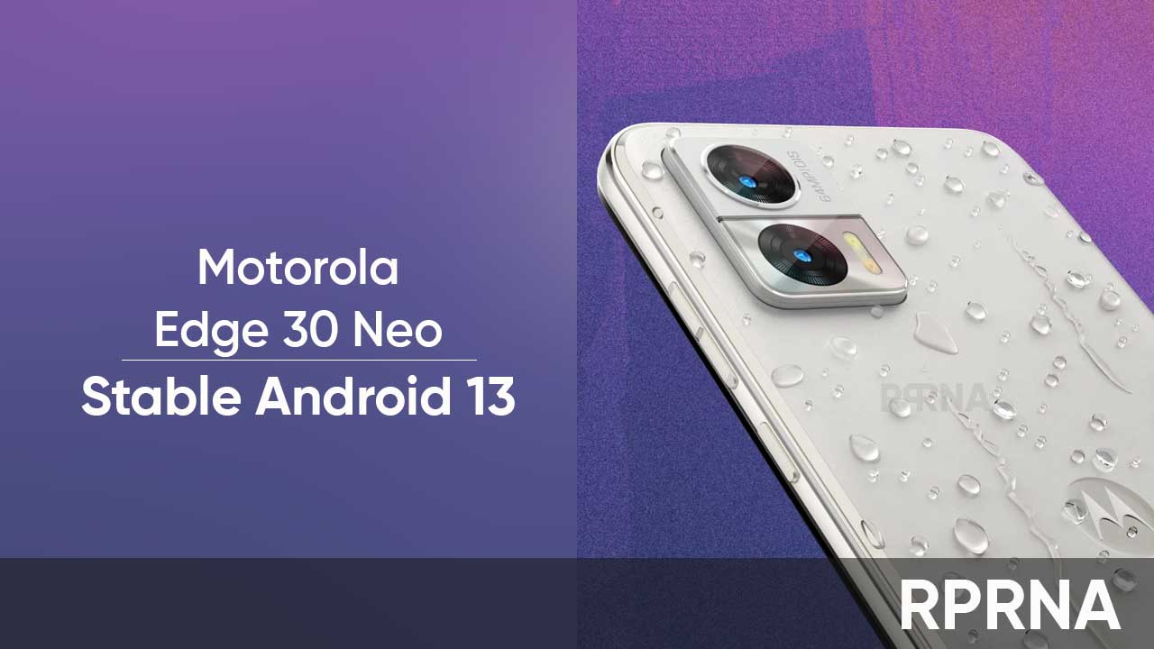 android 13 motorola edge 30 neo