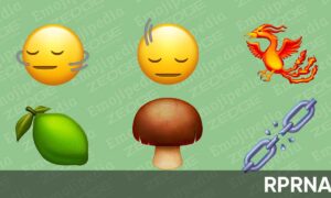 Apple iOS 17 emoji pack