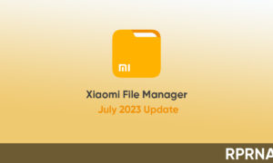 Xiaomi File Manager July 2023 update