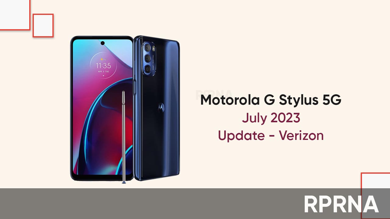 Motorola G Stylus 5G July 2023 patch