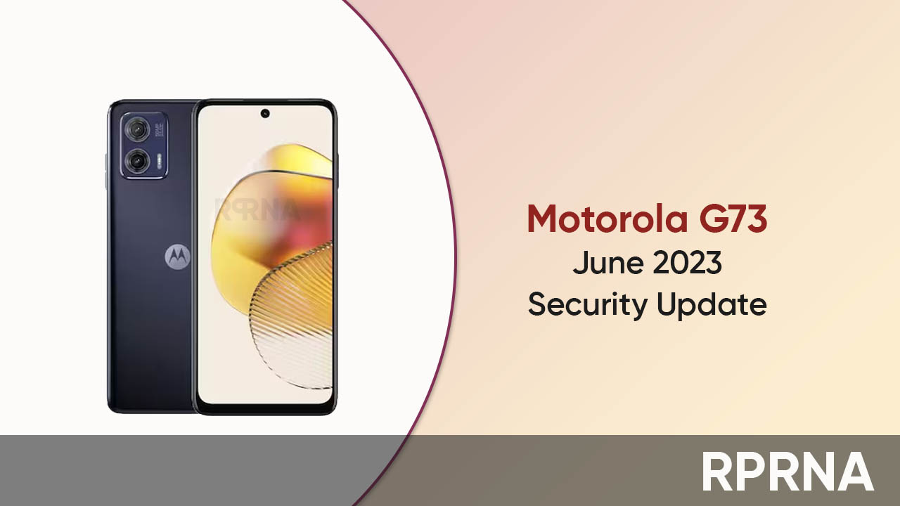 Motorola G73 June 2023 Update