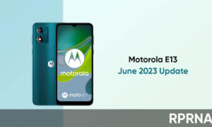 Motorola E13 June 2023 update