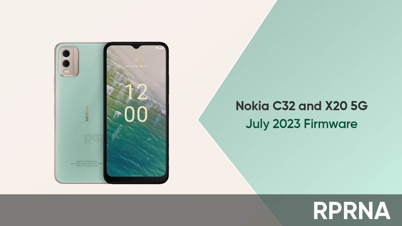 Nokia C32 X20 July 2023 update