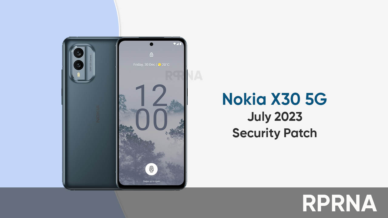 Nokia X30 July 2023 patch