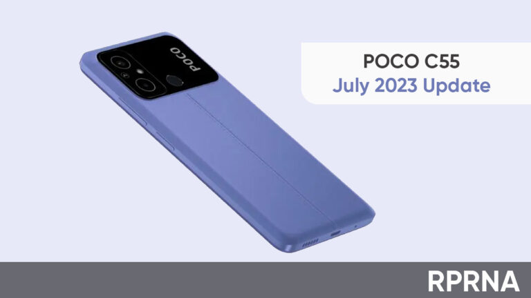Poco C55 Global Users Grab July 2023 Miui Update Rprna 3206