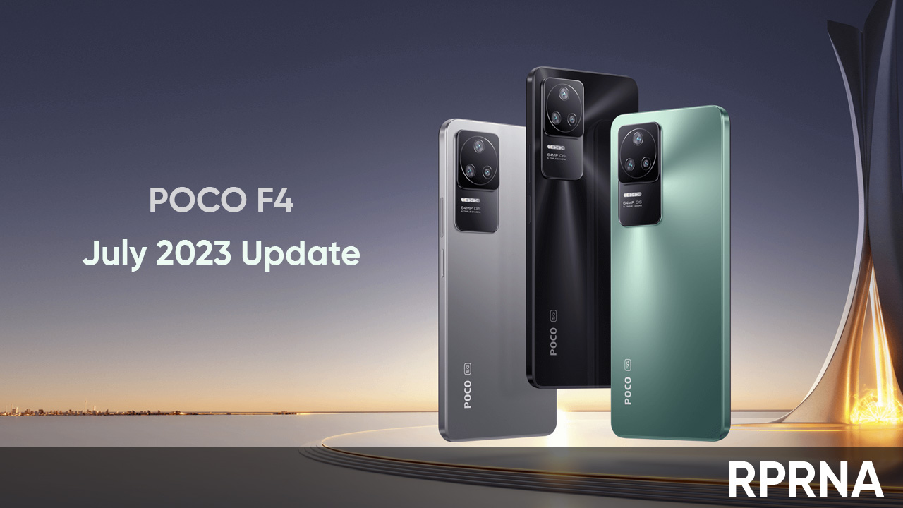 POCO F4 July 2023 update